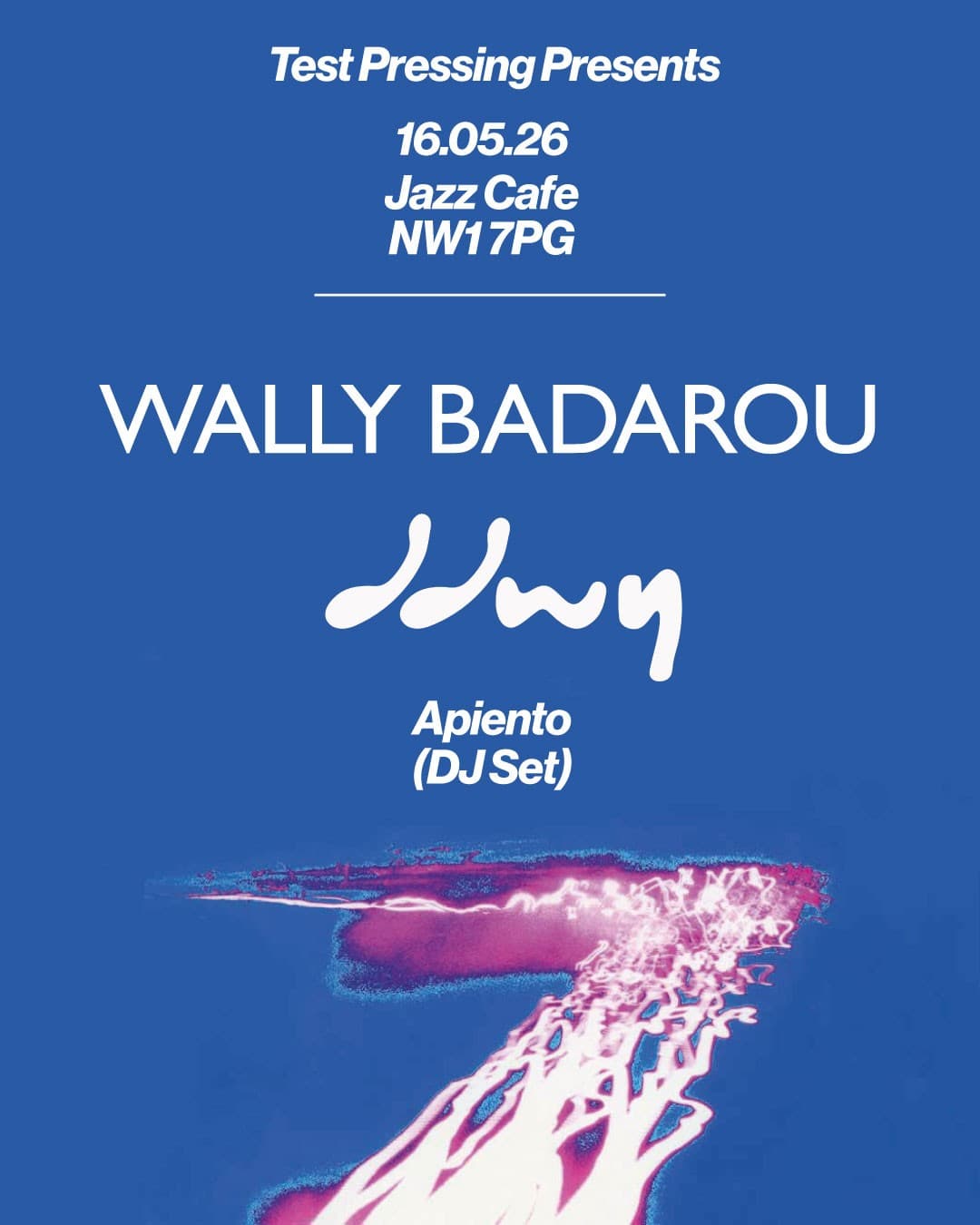 Test Pressing: Wally Badarou + ddwy Live at The Jacc Cafe