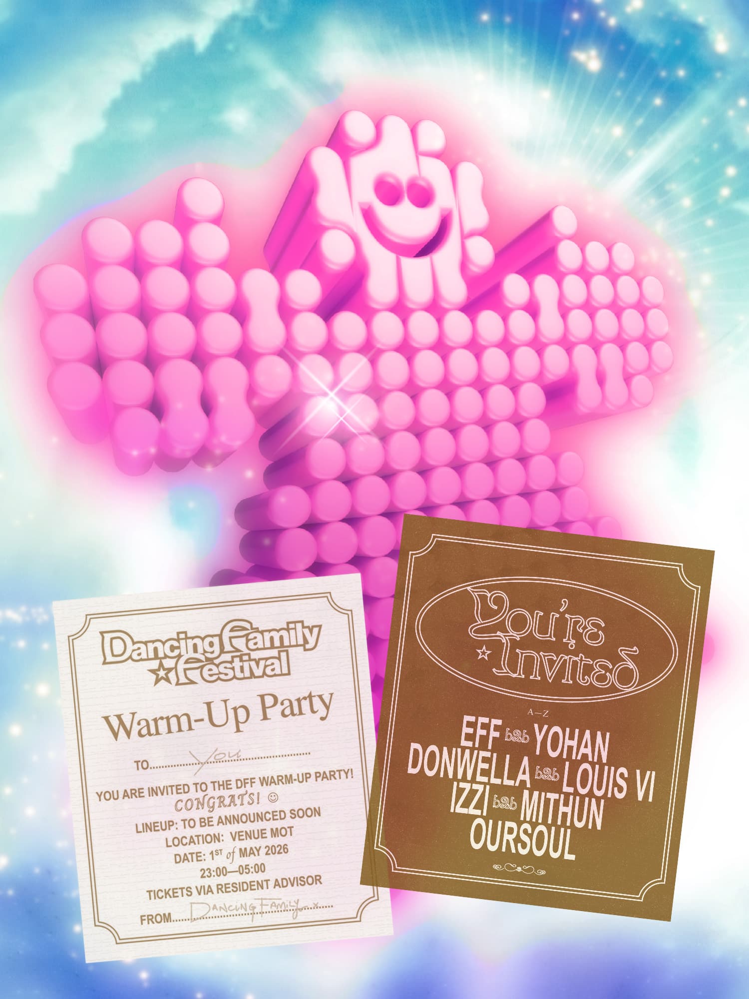 Dancing Family Festival Warm Up: donwella, Izzi, Louis VI, Mithun + more  at Venue MOT