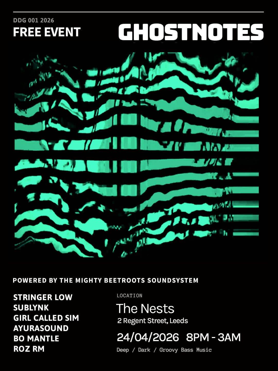 GHOSTNOTES at The Nests