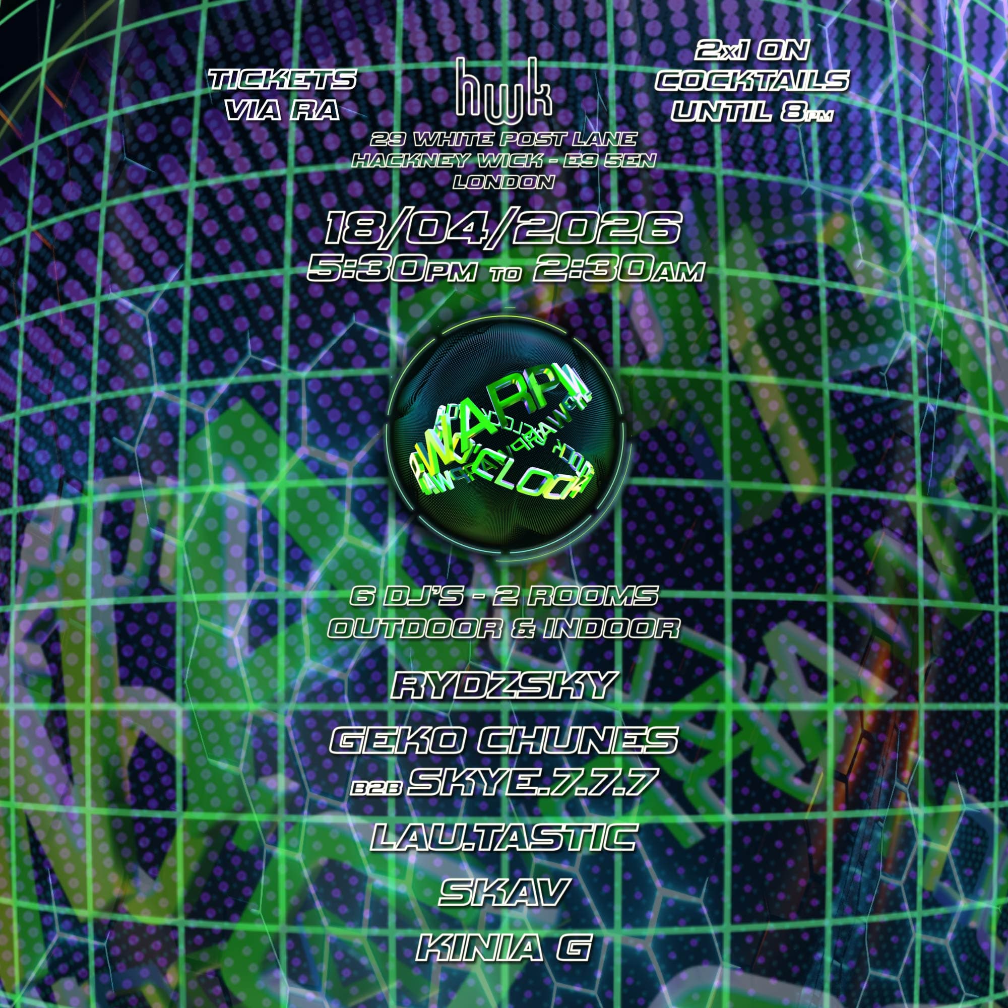 Warp O' Clock at HWK