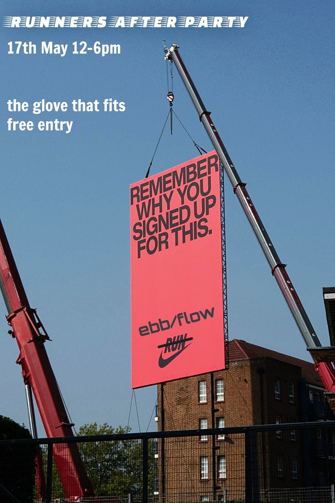 ebb/flow runners after party at The Glove That Fits