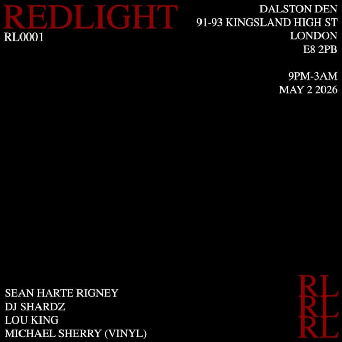 RL0001: Sean Harte Rigney, DJ Shardz, Lou King, Michael Sherry at Dalston Den