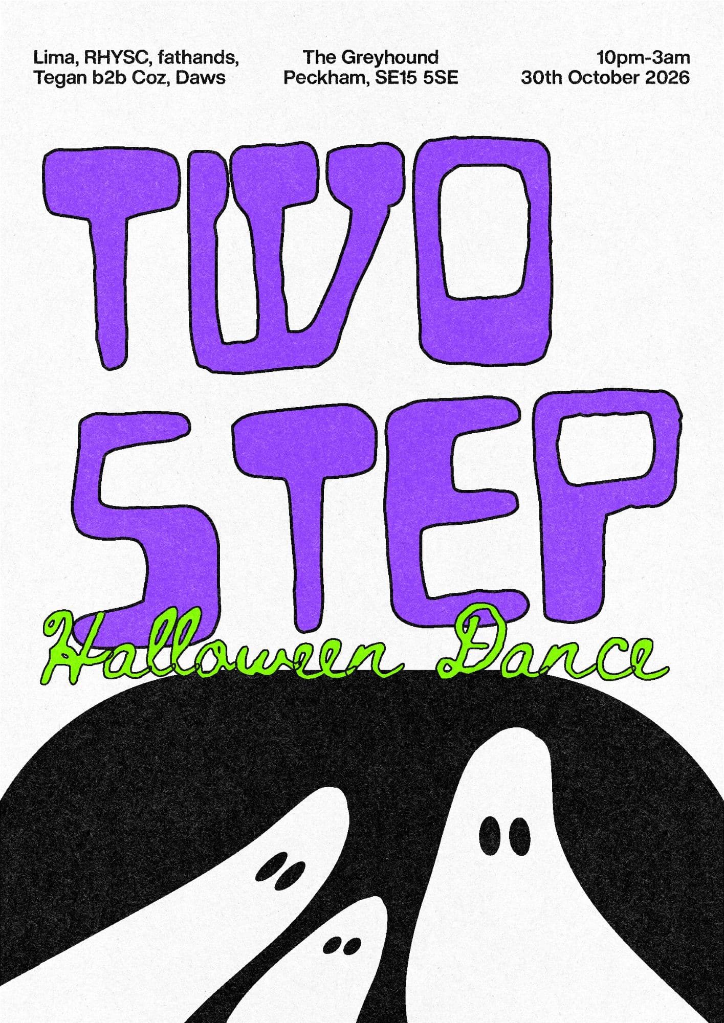 TWO STEP 004 - HALLOWEEN DANCE at The Greyhound