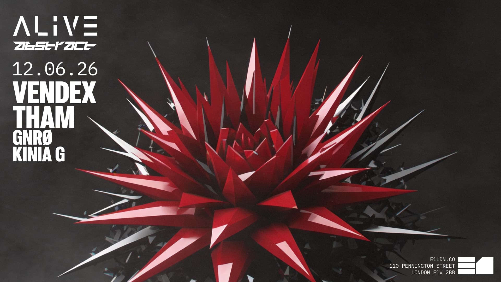 ALIVE x Abstract: Vendex & Tham at E1