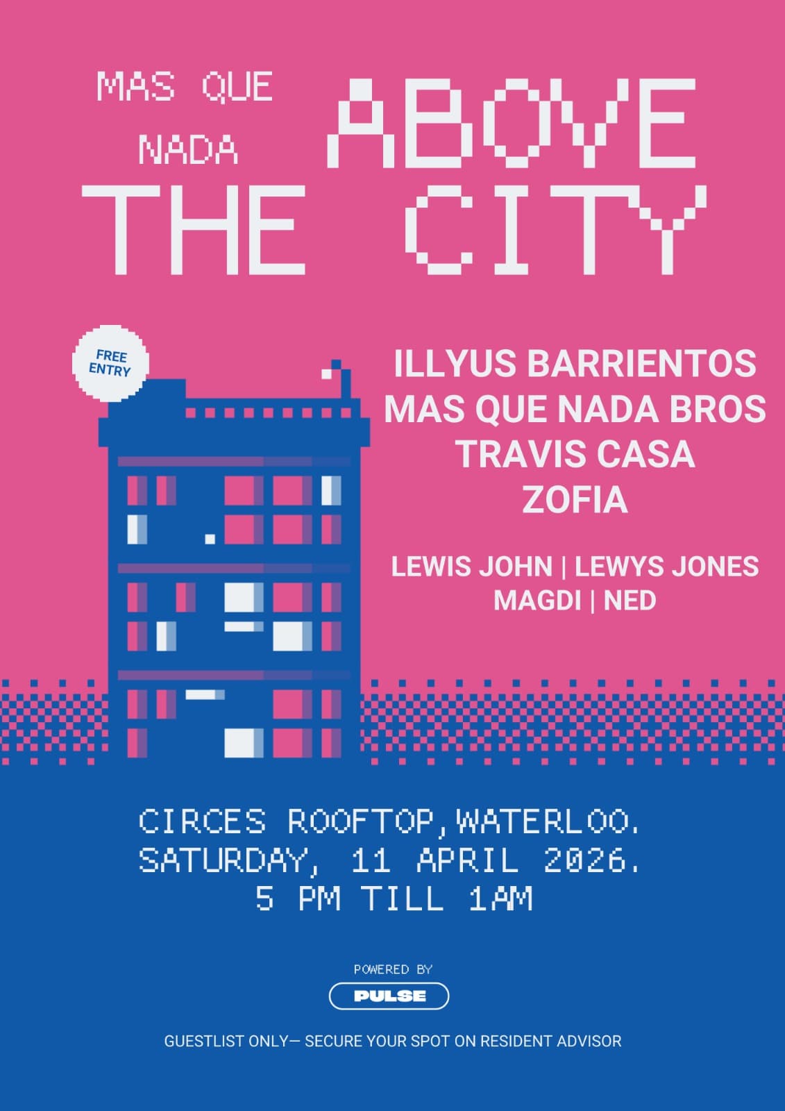 Above the City at Circe’S Rooftop