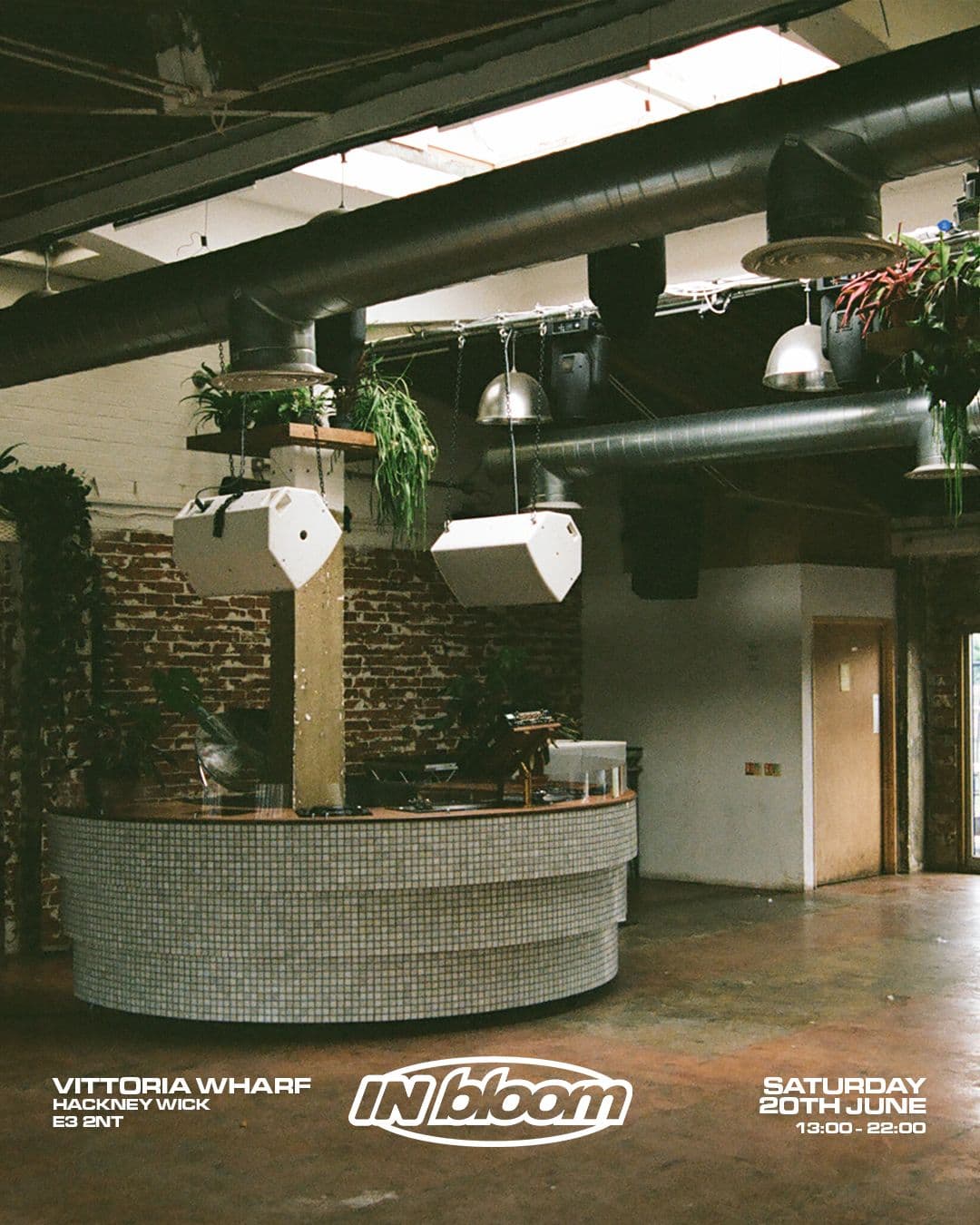 Bloom & Inception present: In-Bloom (Hackney Wick Day Party) at Vittoria Wharf Studio
