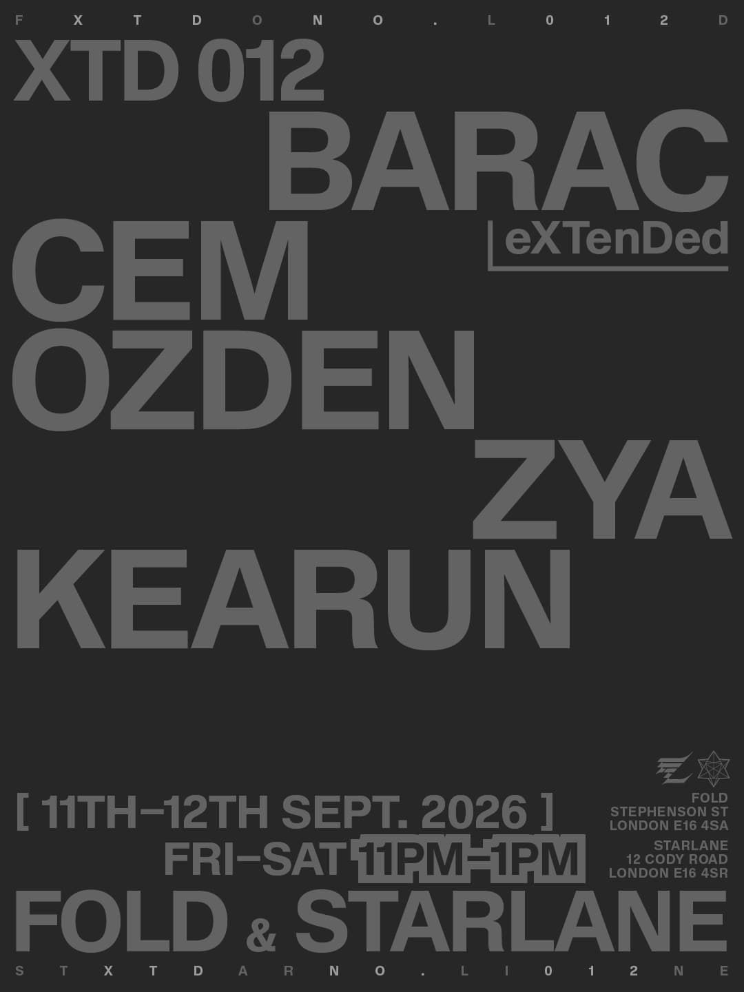 XTD - 012 - Barac at FOLD