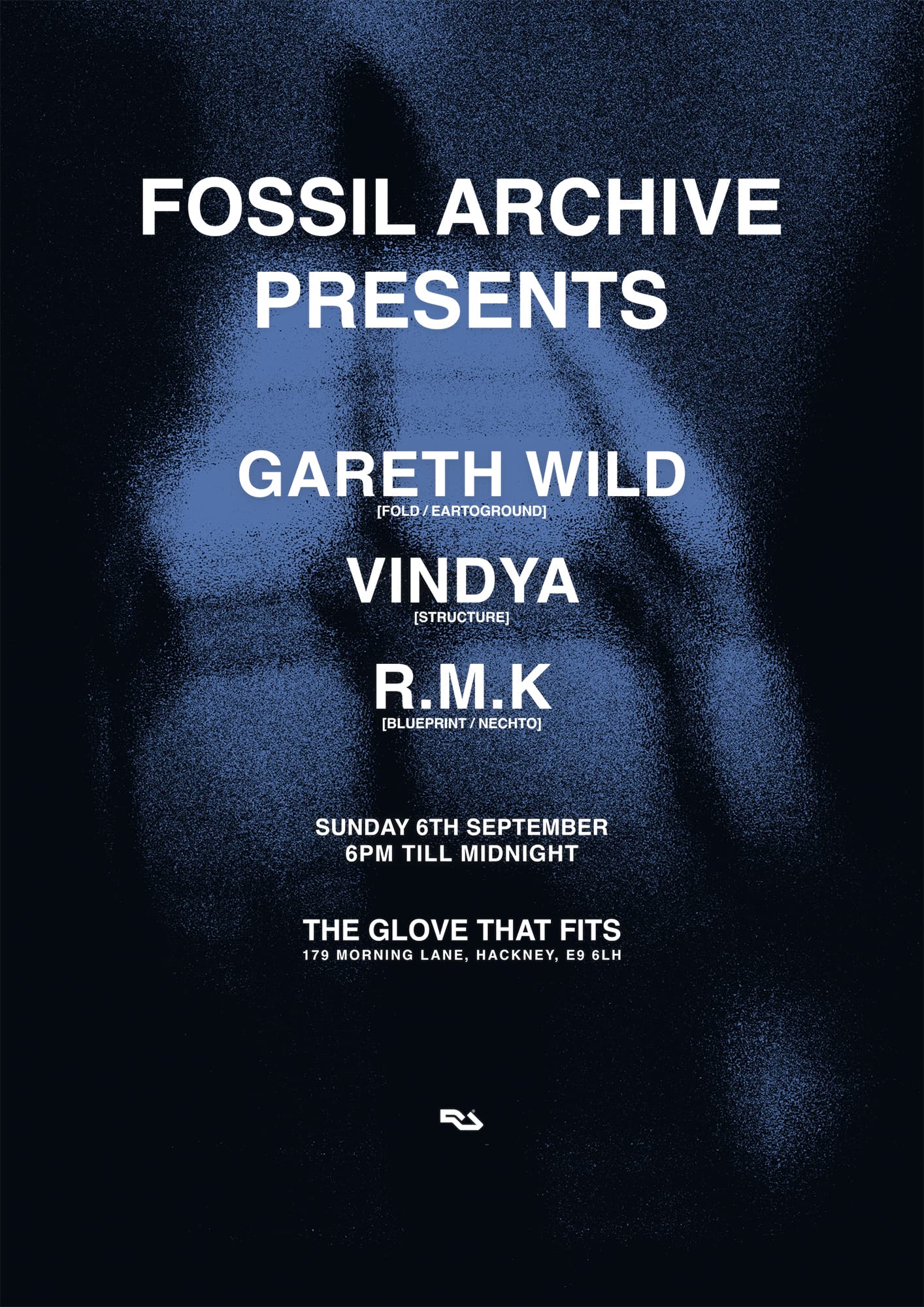 Fossil Archive presents: Gareth Wild, Vindya, R.M.K at The Glove That Fits