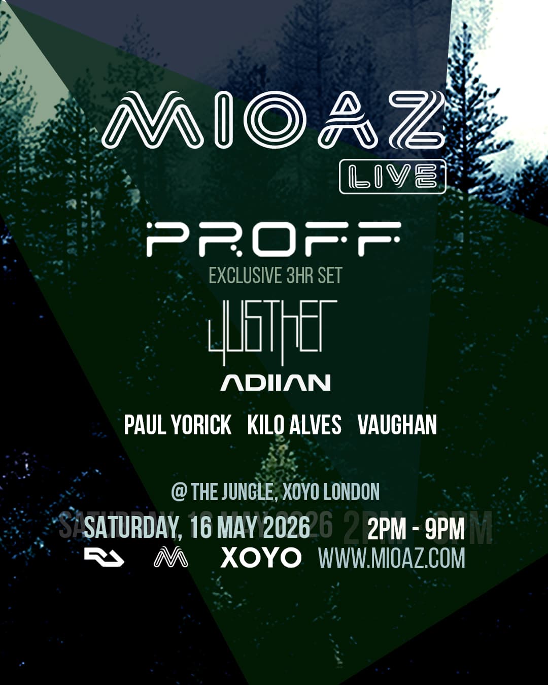 MIOAZ Live - PROFF & Just Her at XOYO