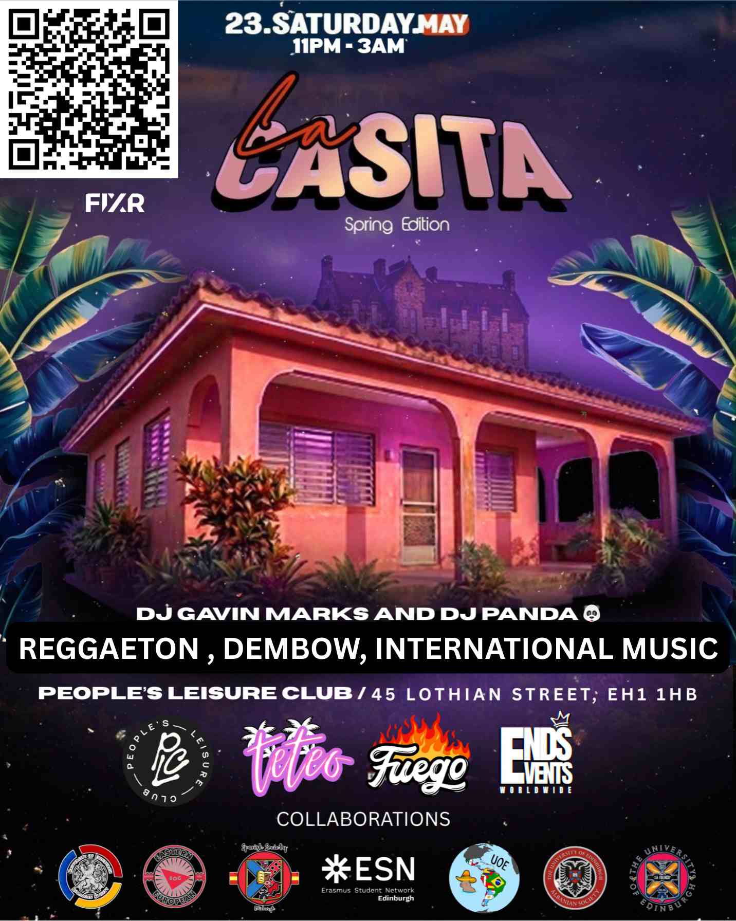 Fuego - La Casita - Peoples Leisure Club at People's Leisure Club