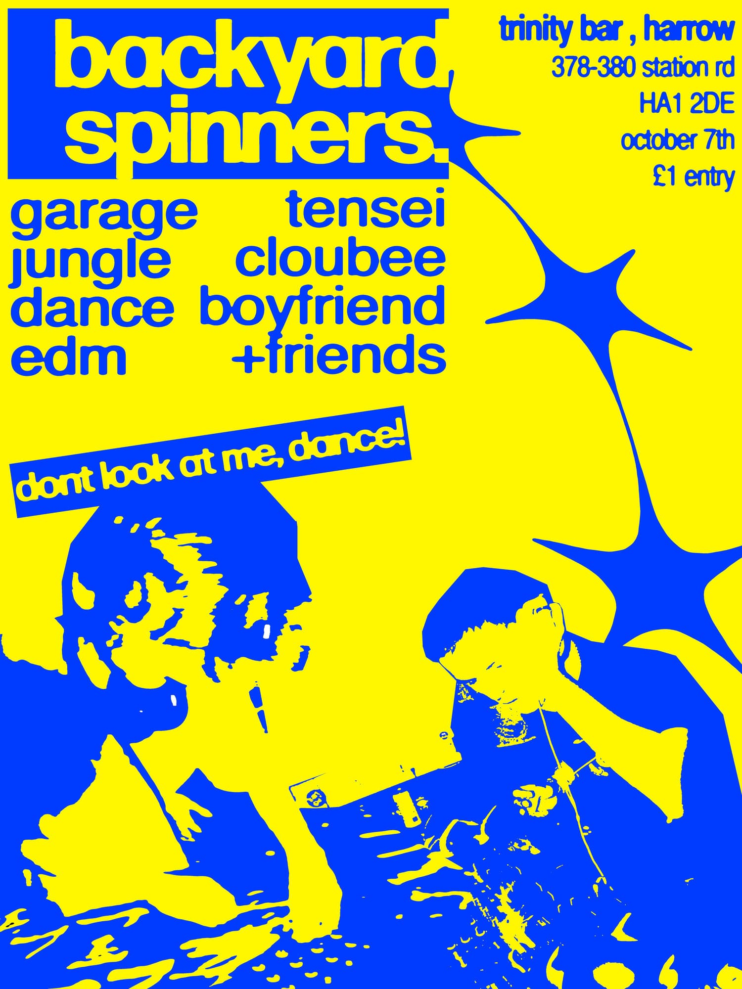 Backyard Spinners at Trinity Bar