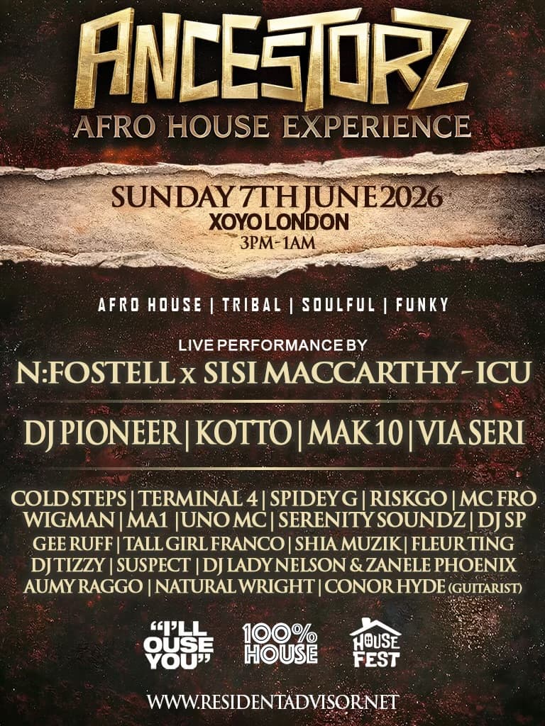 ANCESTORZ - 1ST BIRTHDAY at XOYO