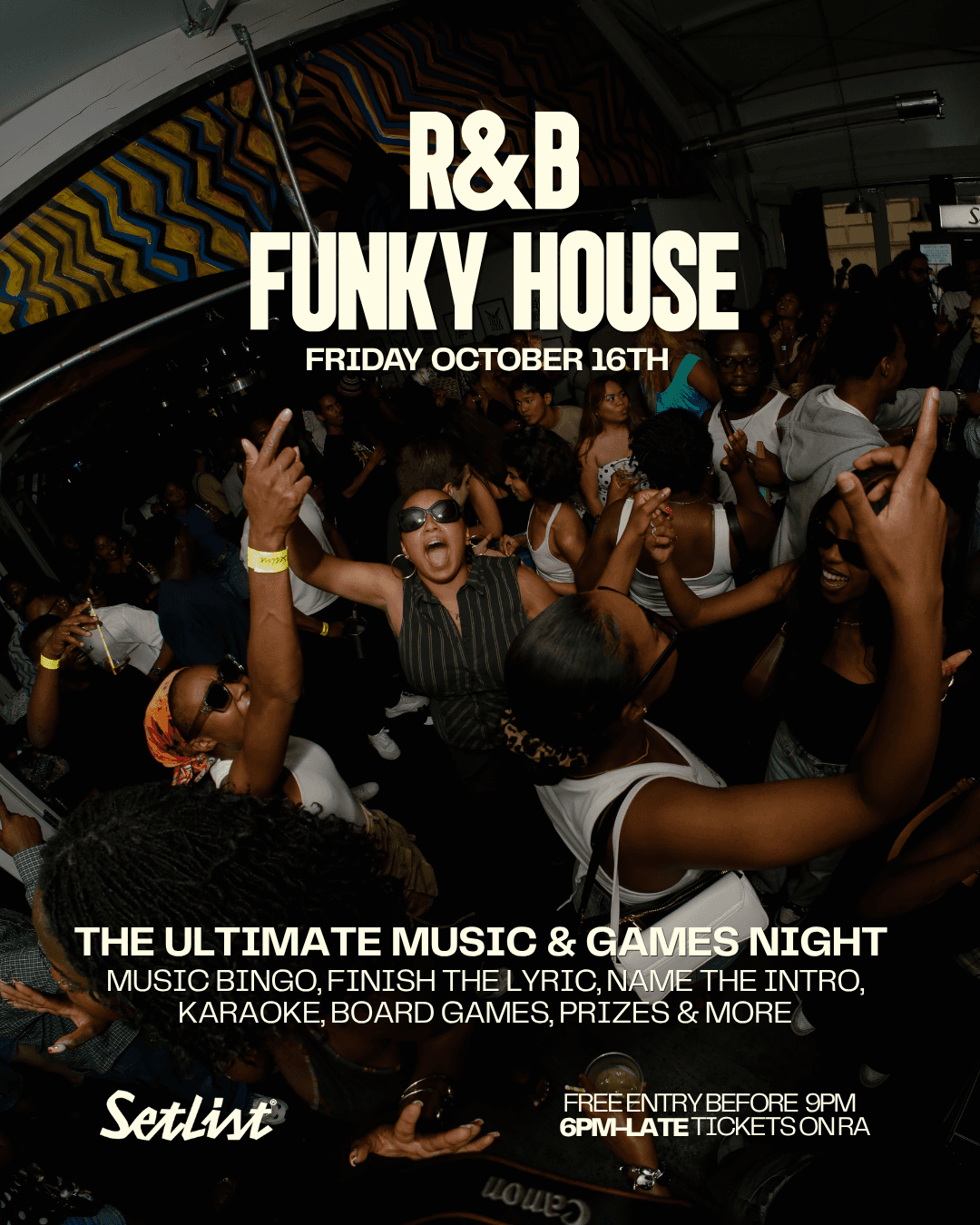 R&B and FUNKY HOUSE NIGHT