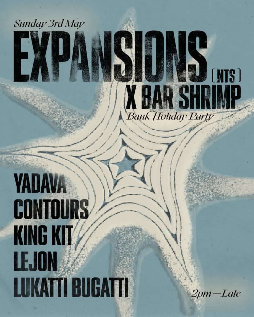 Expansions x Bar Shrimp at Bar Shrimp