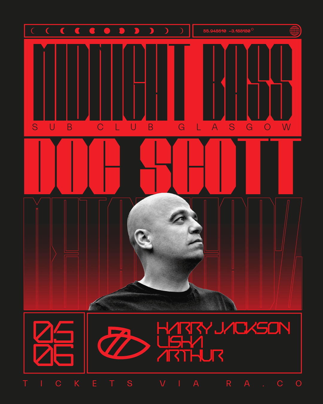 Midnight Bass // Doc Scott (Metalheadz / 31 Recordings) at Sub Club