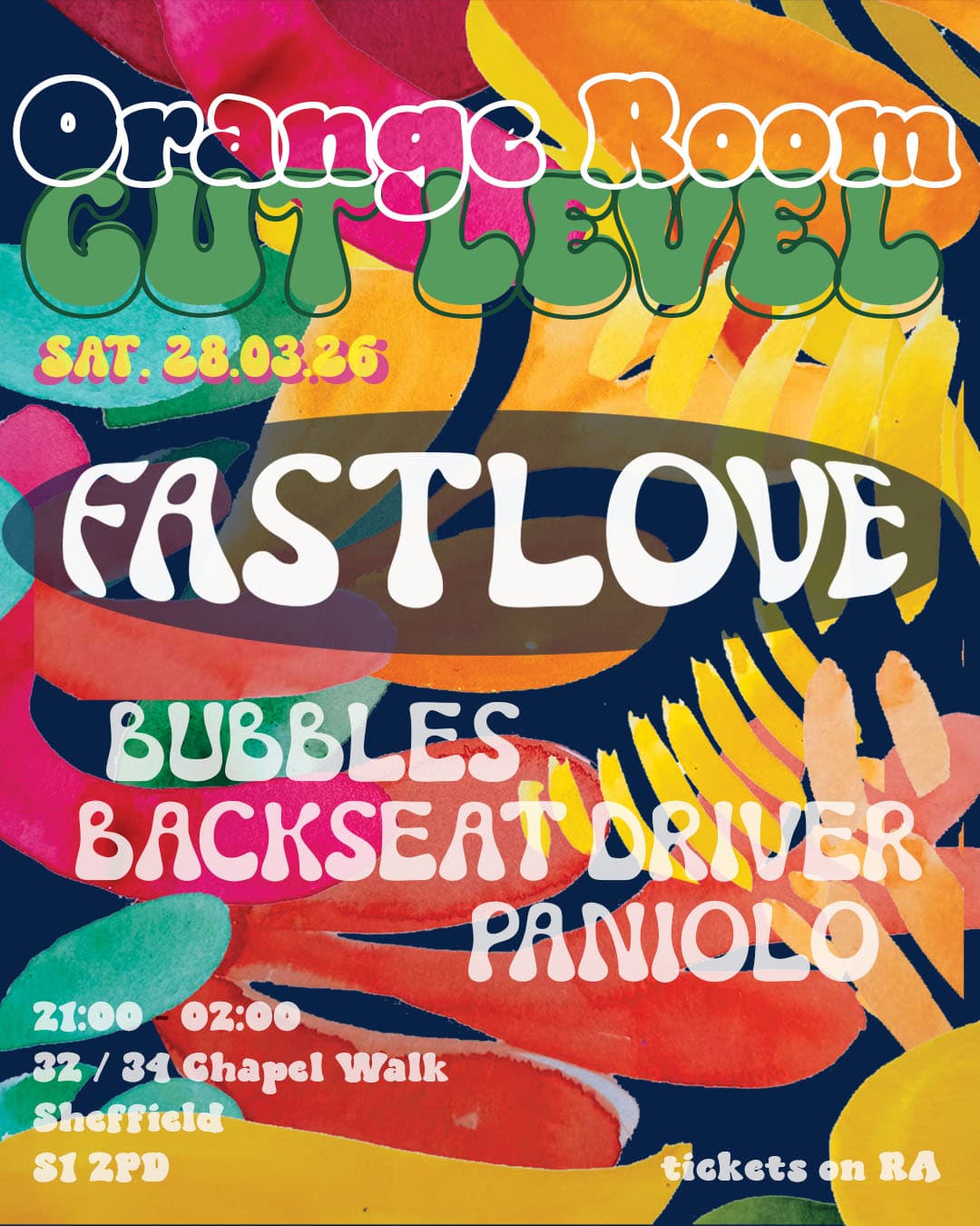 Orange Room w/ Fastlove at Gut Level