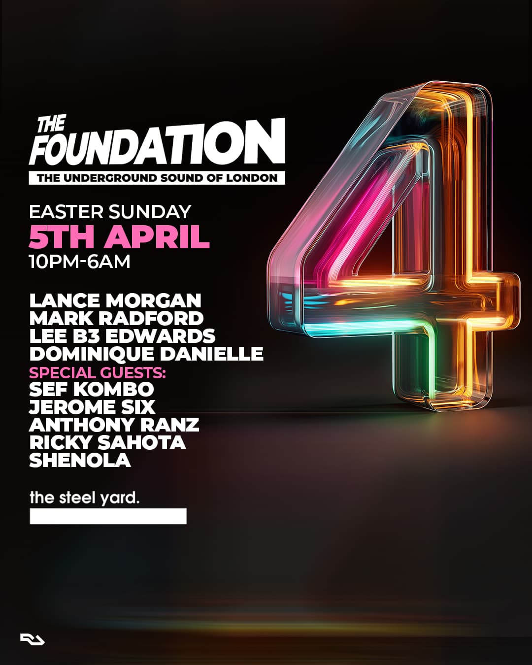 The Foundation 4th Birthday at The Steele Yard