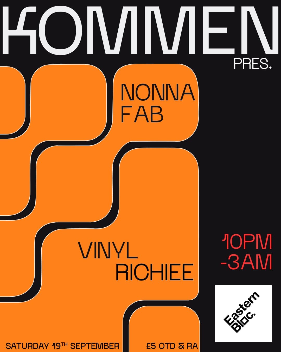 Kommen at Eastern Bloc Records Manchester