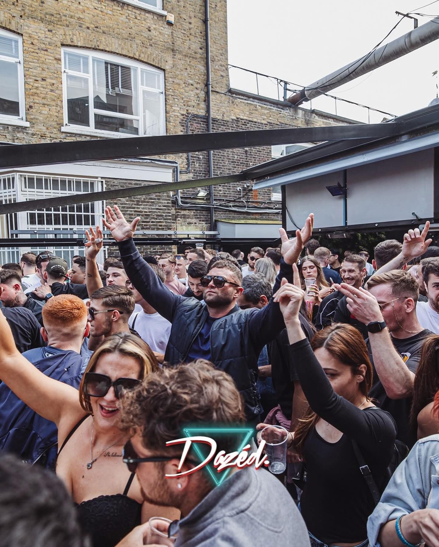 Dazéd: Open Air Courtyard Party at 93 Feet East
