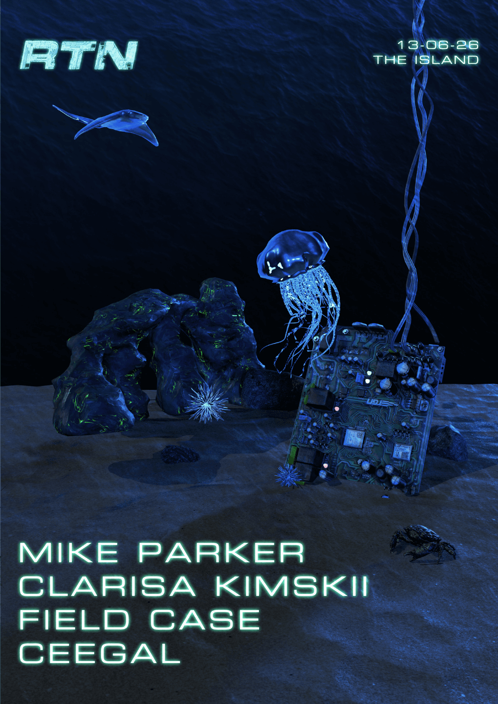RTN with Mike Parker + Clarisa Kimskii at The Island