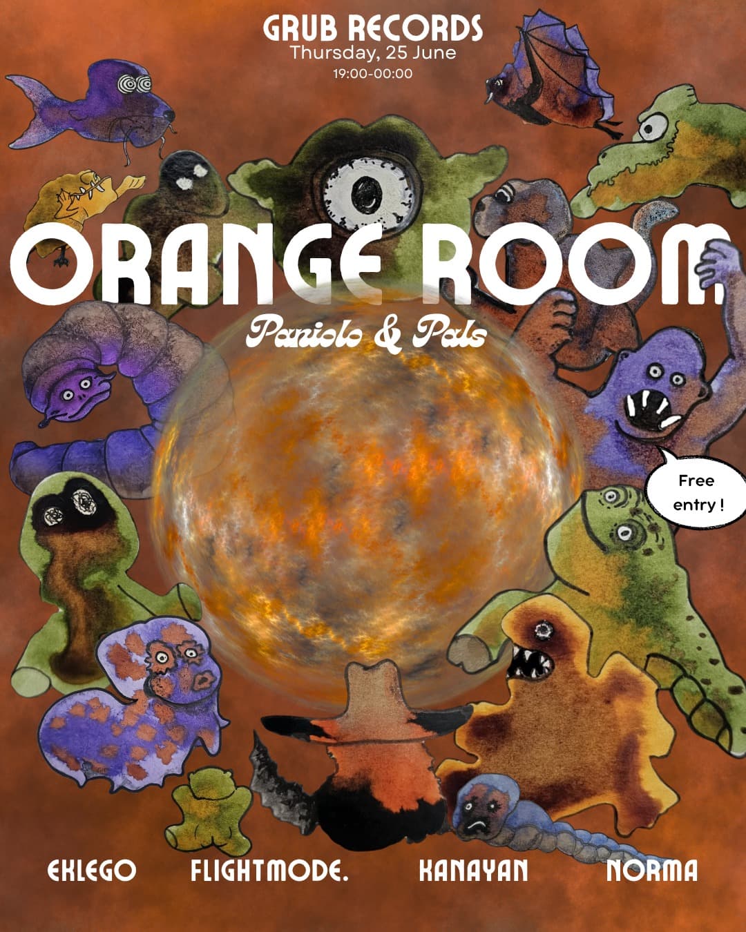 Orange Room: Paniolo & Pals