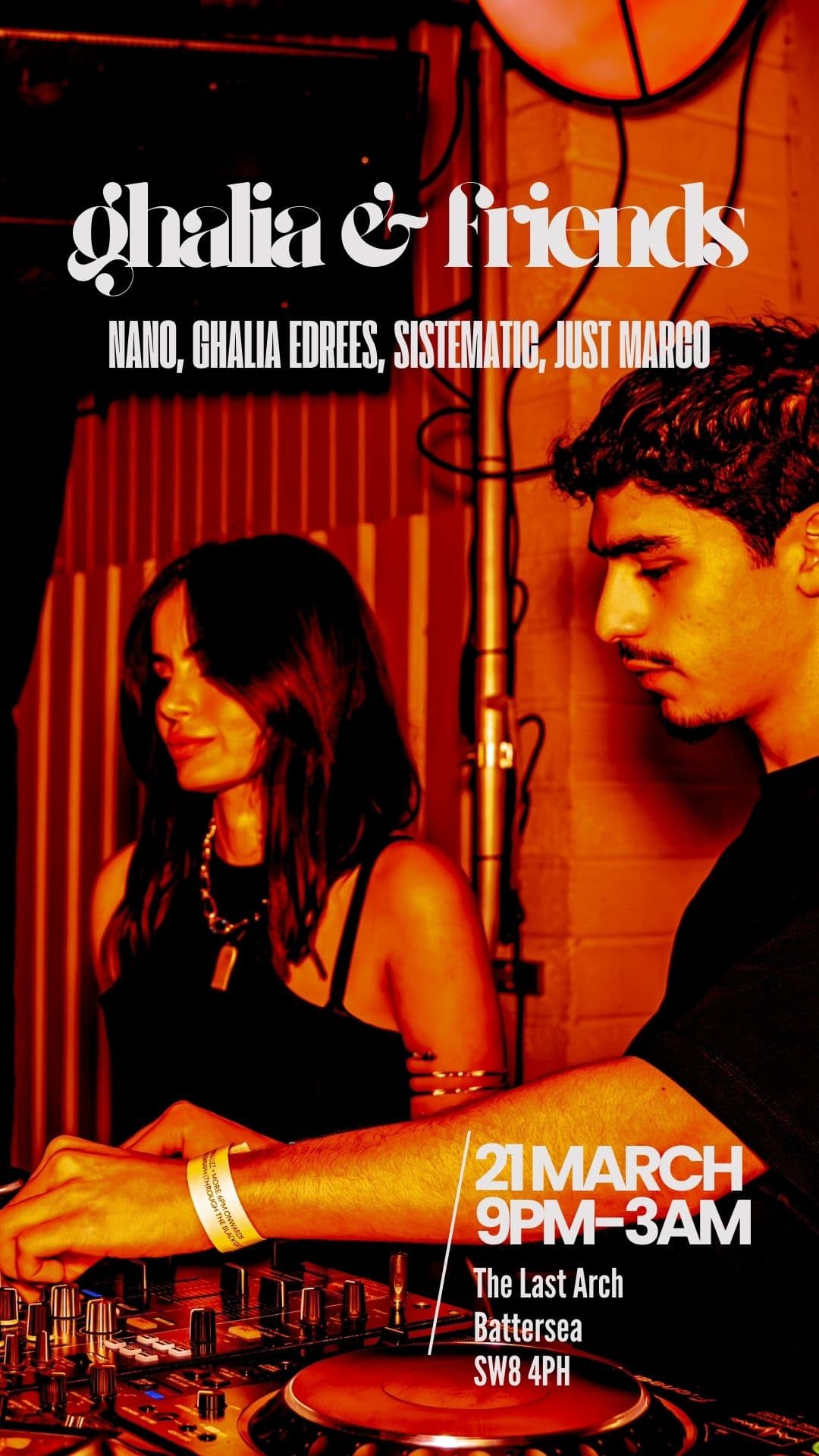 ghalia&friends at Last Arch