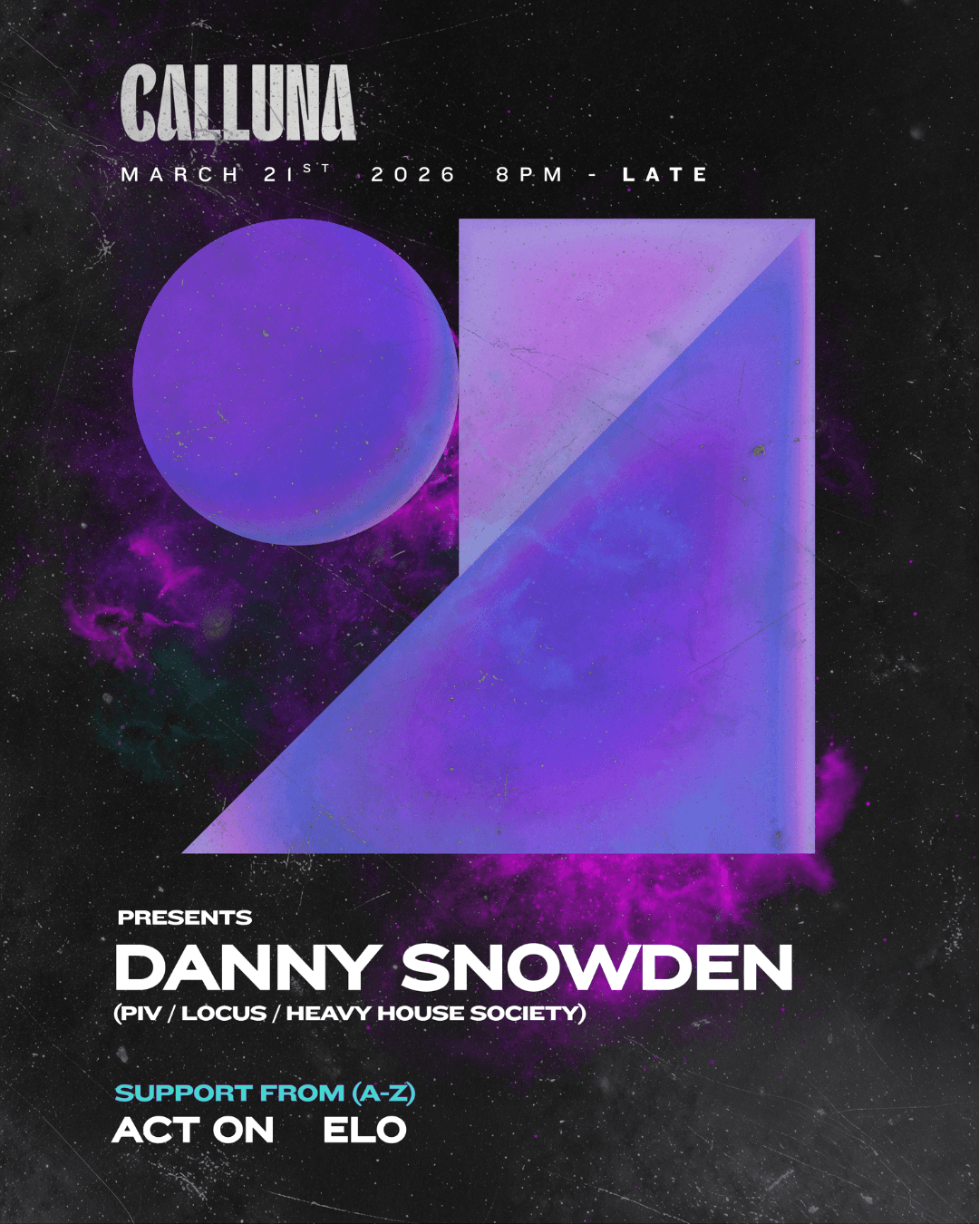 Calluna presents: Danny Snowden