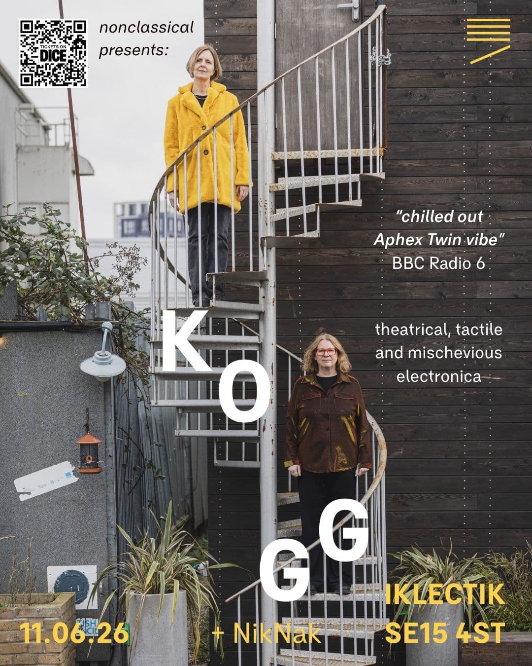 KOGG with Brass Section: Mechanista Launch - NikNak at IKLECTIK