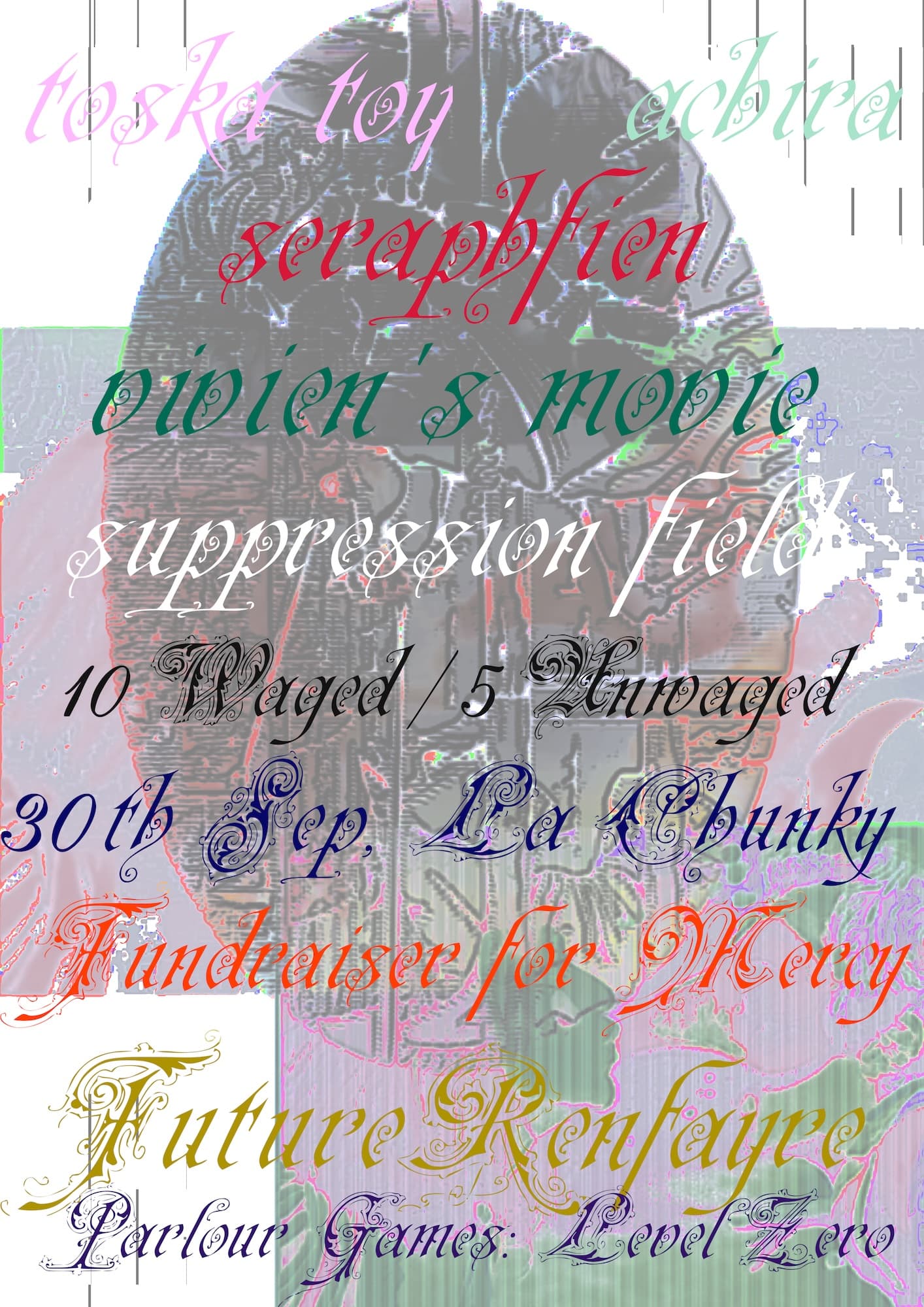 Future Renfayre presents: Parlour Games (Fundraiser for Misé) at La Chunky