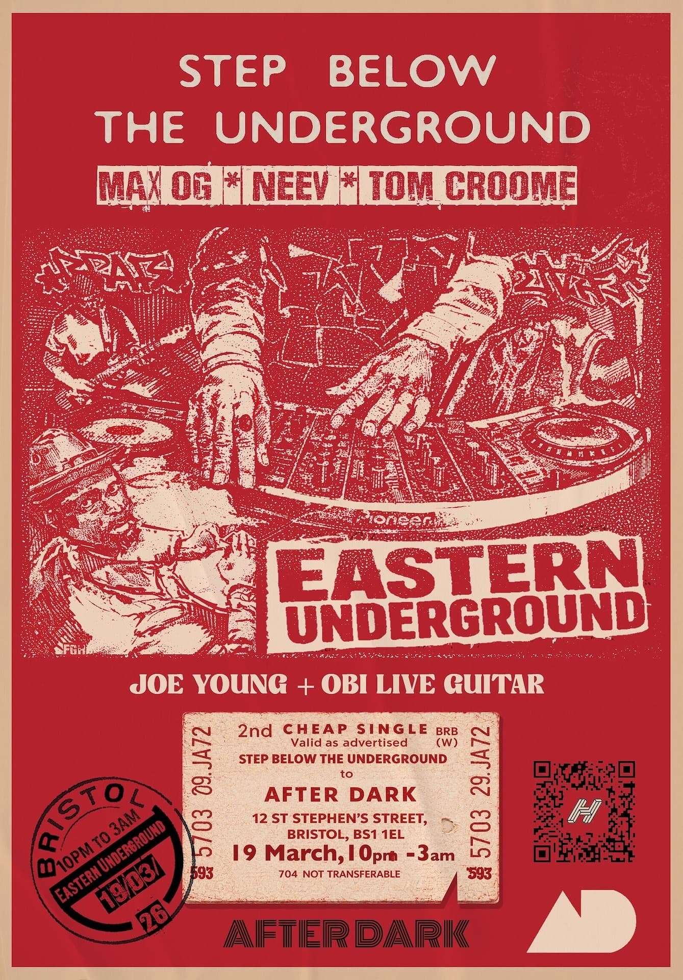 Step Below The Underground at After Dark Bristol