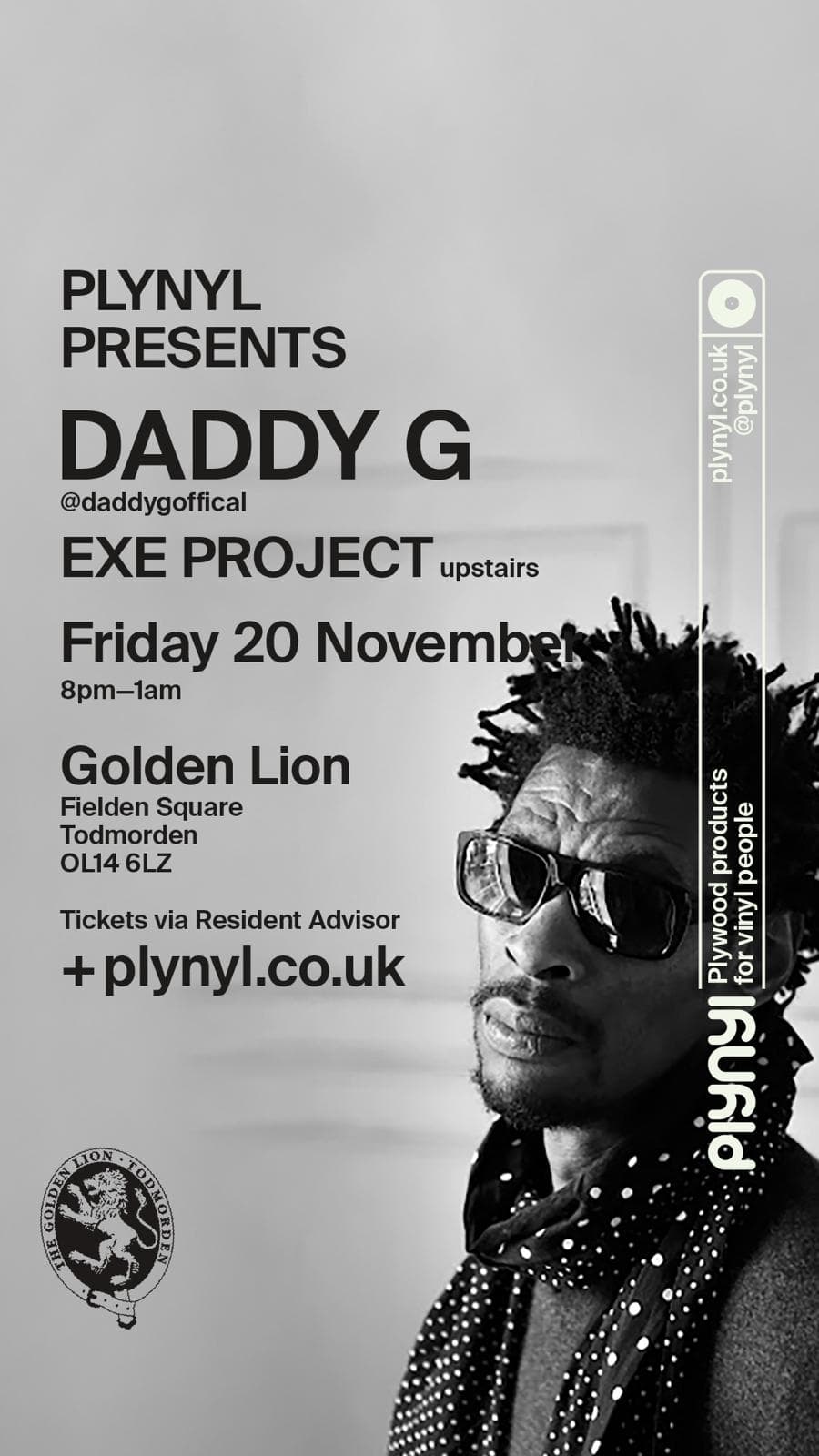 Plynyl presents - Daddy G