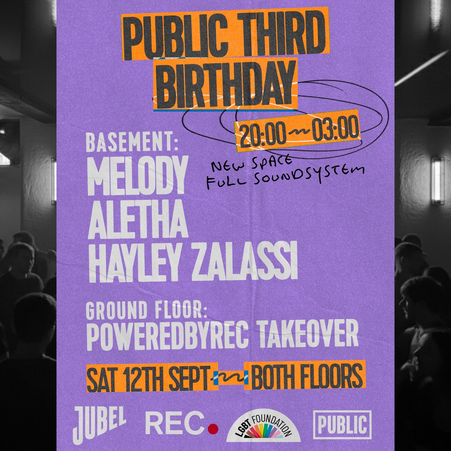 Public 3rd Birthday x Jubel at Public NQ
