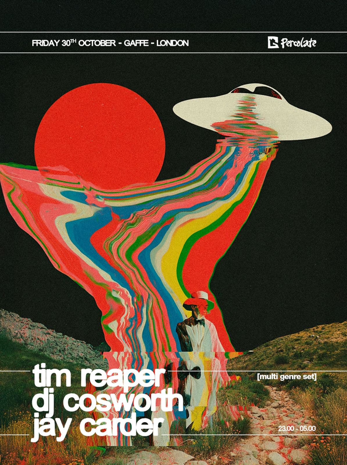 Tim Reaper, Jay Carder + DJ Cosworth at Gaffe