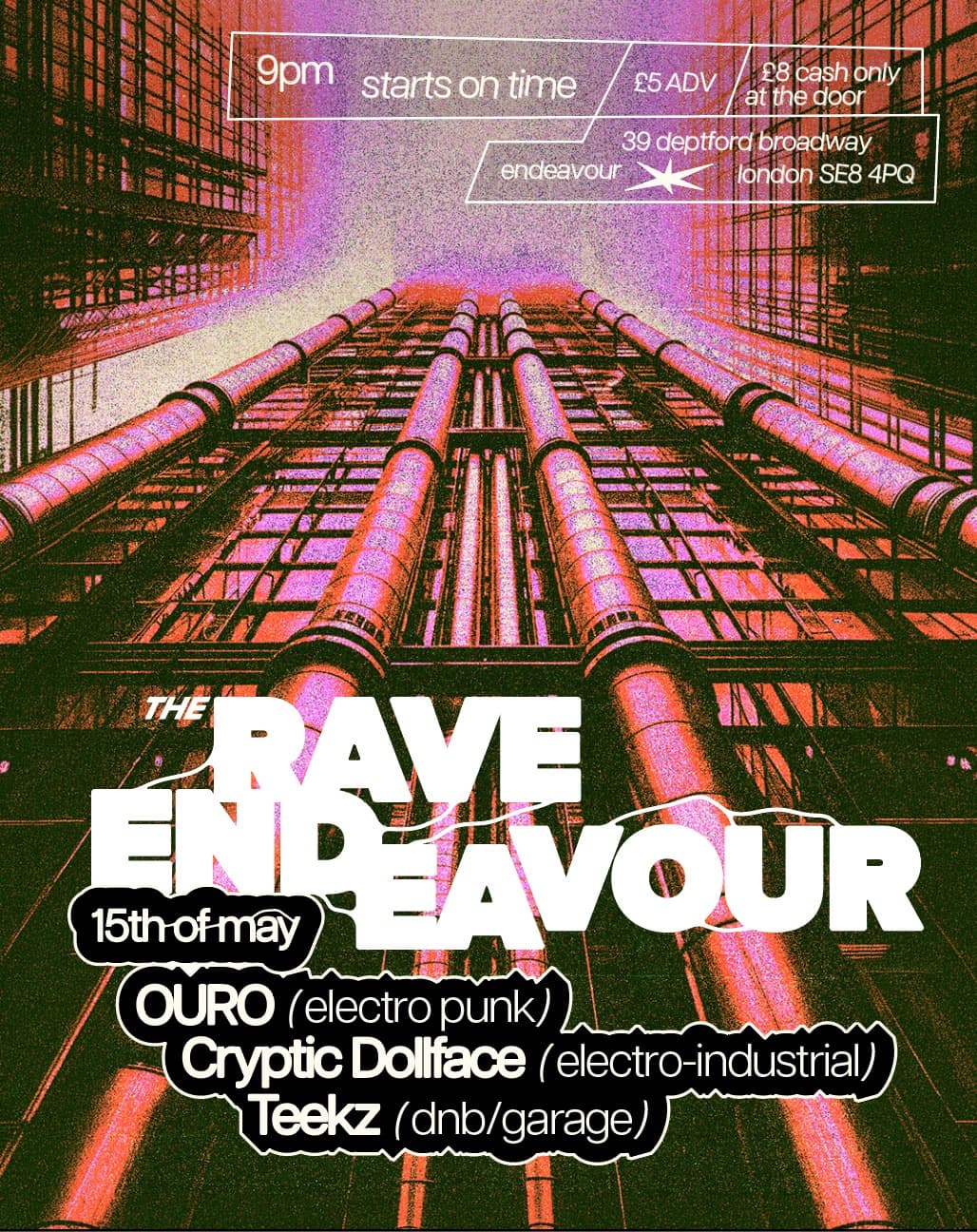 The Rave Endeavour at Endeavour