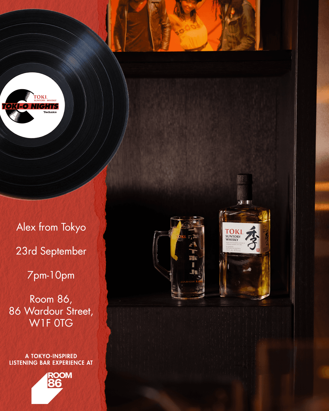 Toki-O Nights: Powered by Technics (Alex from Toyko) at Room 86