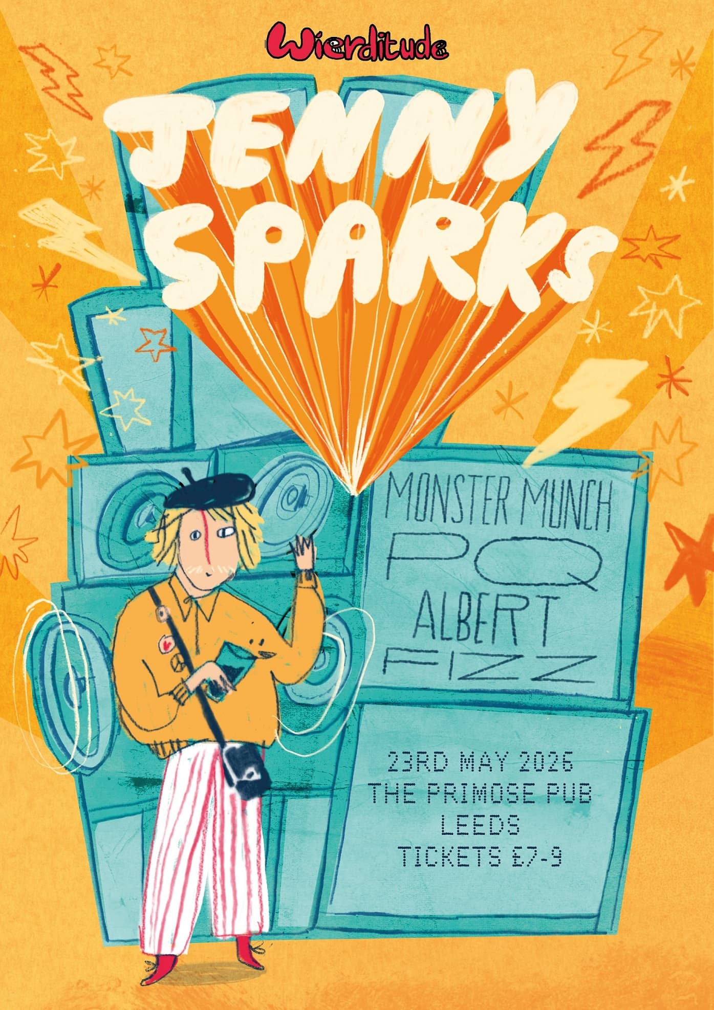JENNY SPARKS at WEIRDITUDE at TBA - The Primrose Pub Leeds