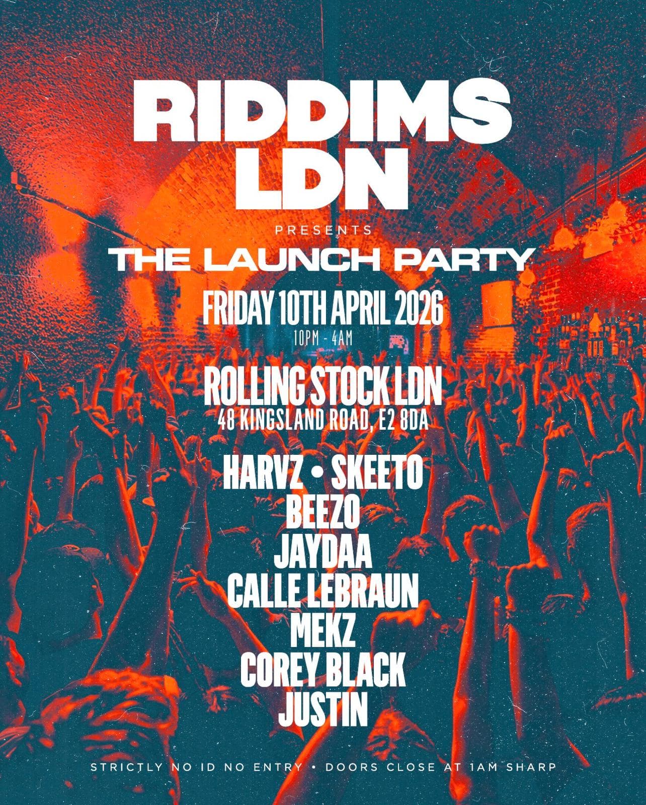 Riddims ldn at Rolling Stock