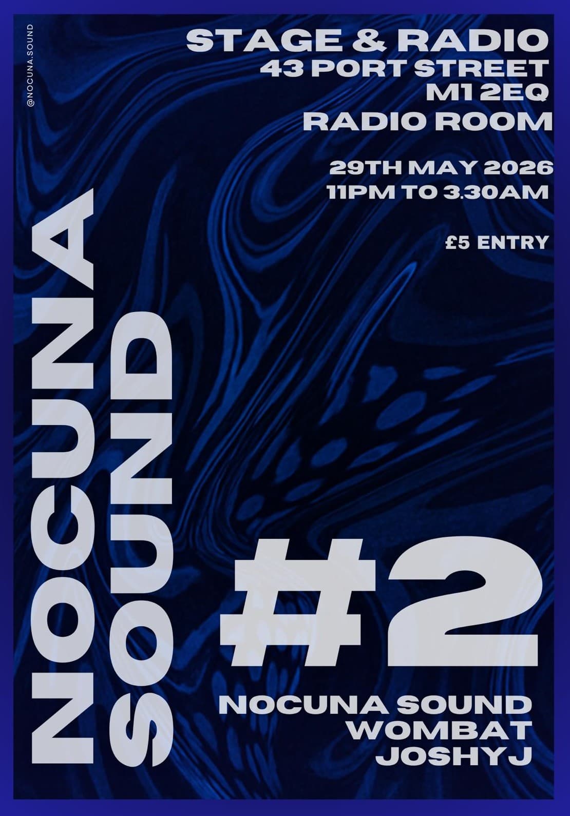 Nocuna Sound #2 at The Radio Room @ Stage & Radio