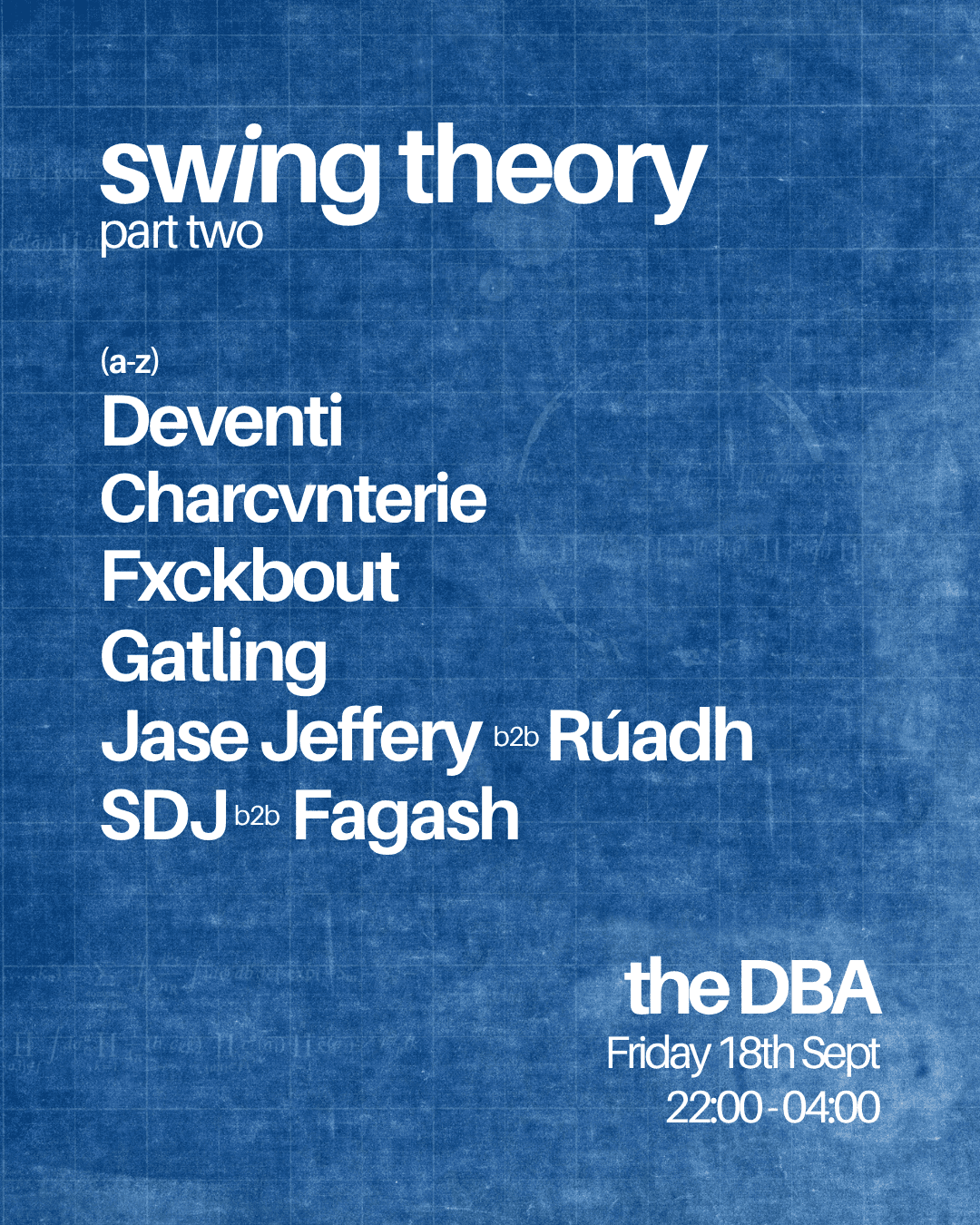 Swing Theory: Part Two (UKG, House & Electro)