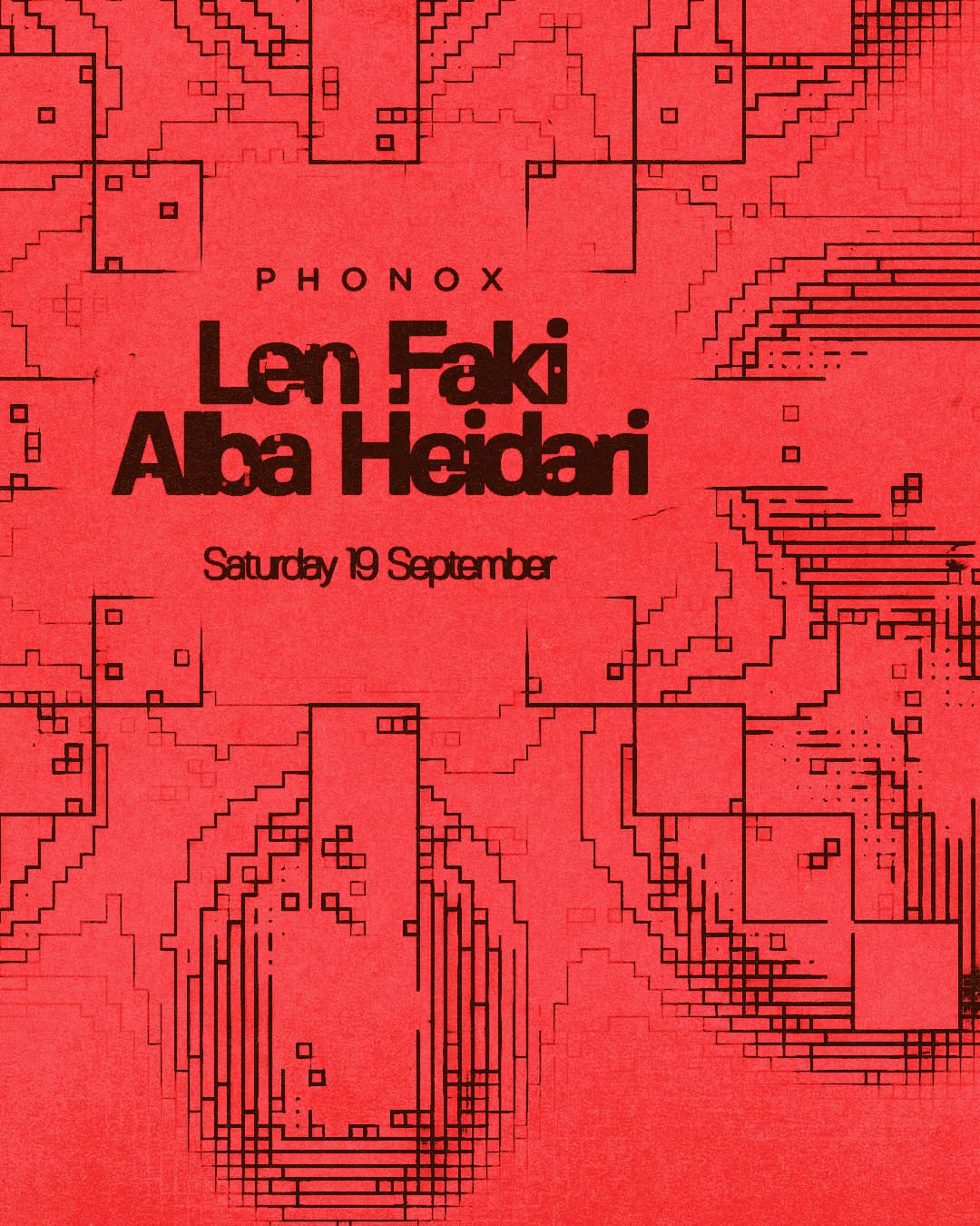 Phonox: Len Faki + Alba Heidari at Phonox