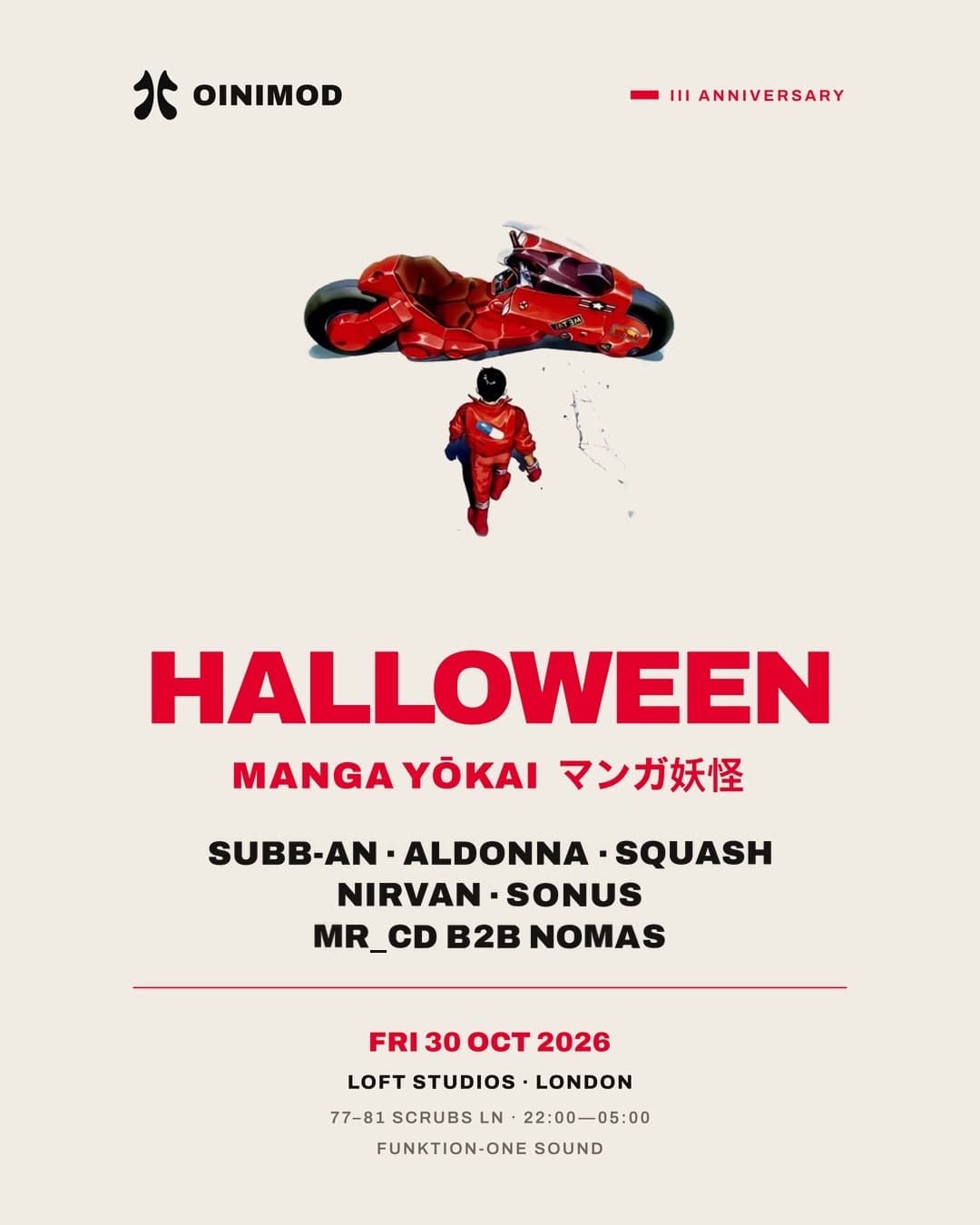 OINIMOD HALLOWEEN - MANGA YOKAI