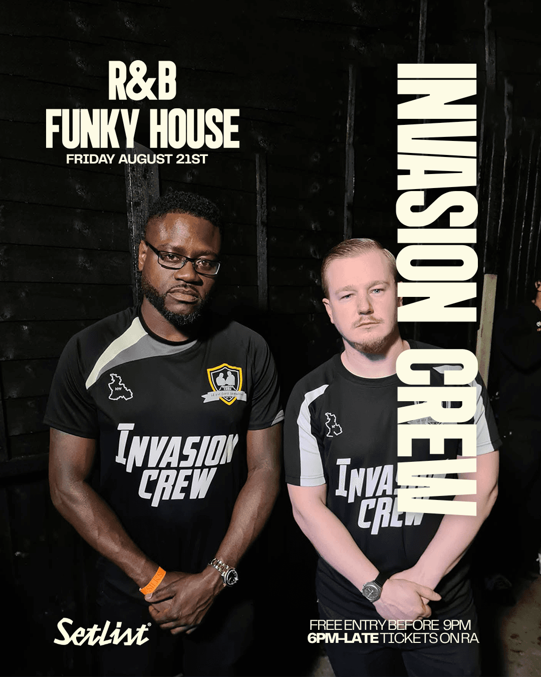 R&B AND FUNKY HOUSE NIGHT presents INVASION CREW
