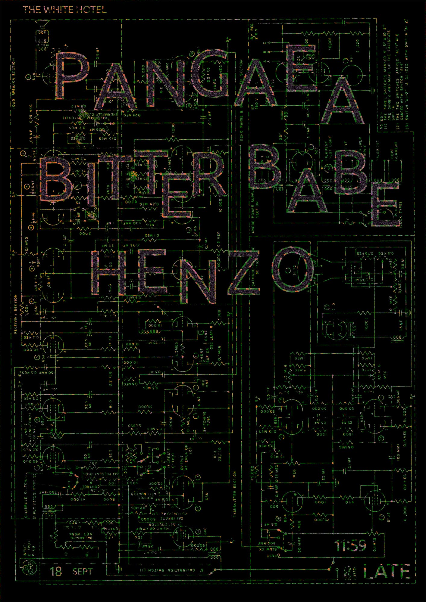 Pangaea / Bitter Babe / Henzo at The White Hotel
