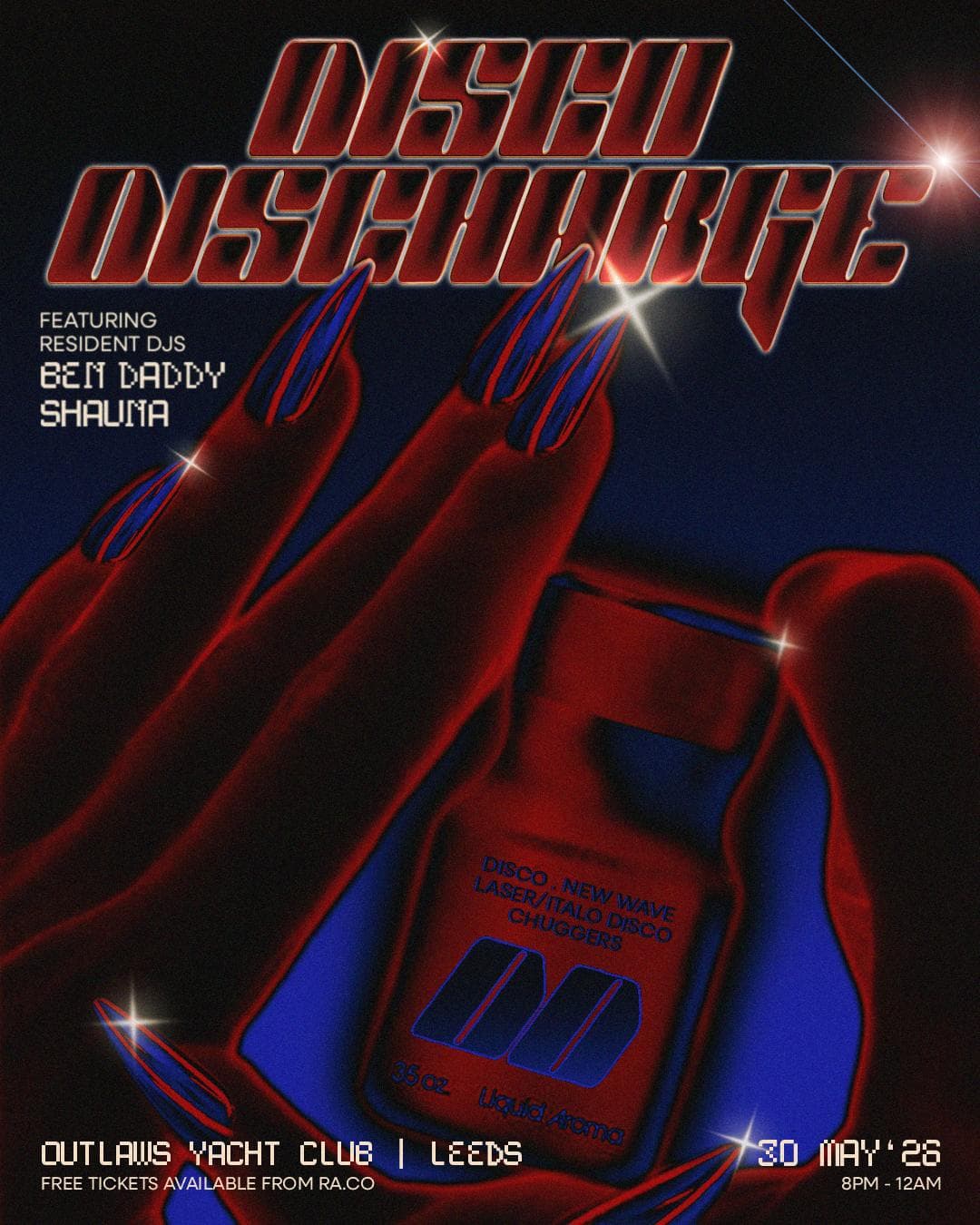 Disco Discharge at Outlaws Yacht Club