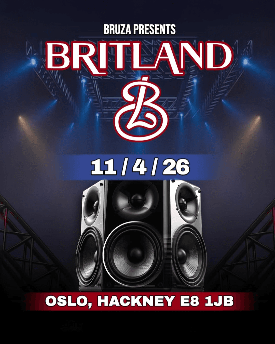 Britland at Oslo Hackney London