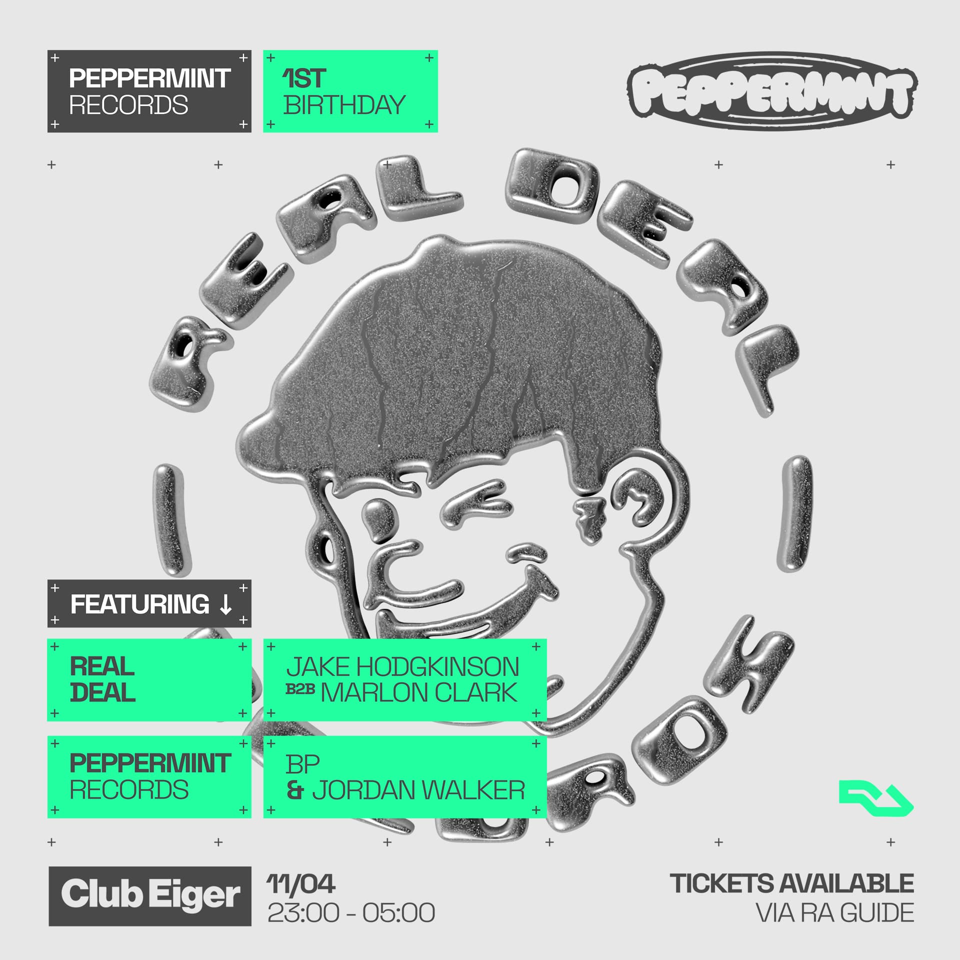Peppermint Records First Birthday w/Real Deal at Eiger Studios