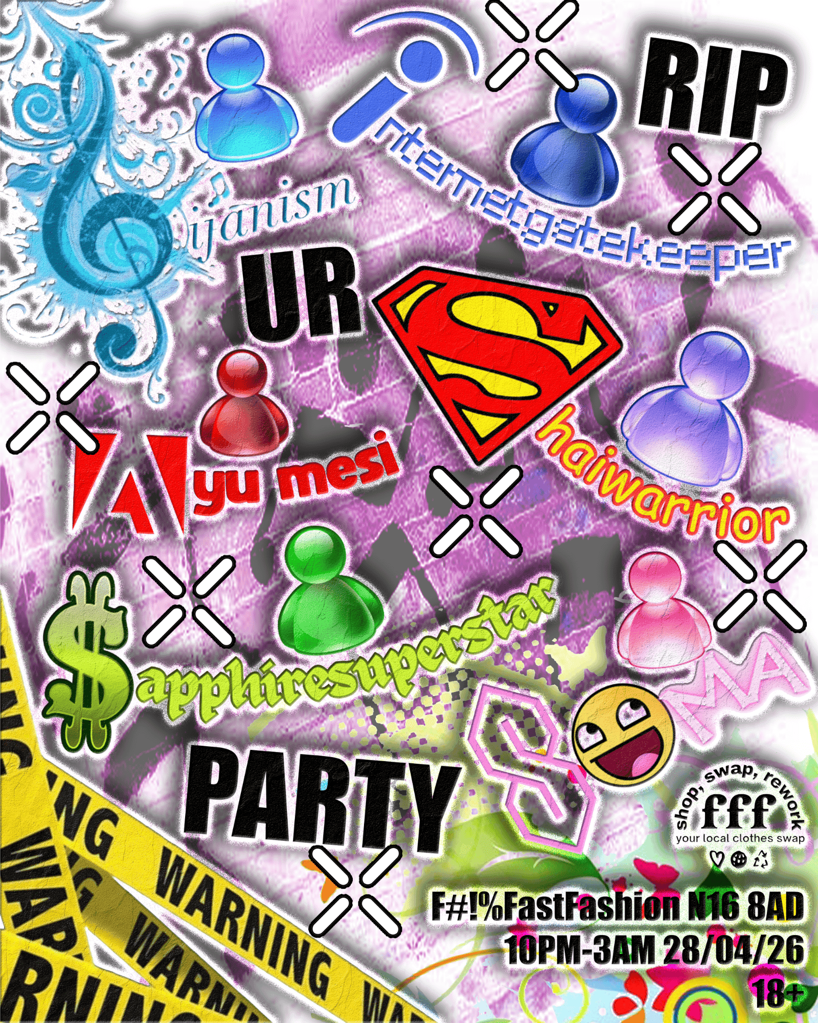 RIP ur party x FFF: #SWAG at Vertigo Bar