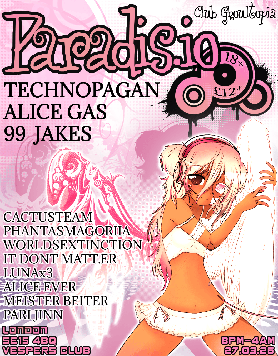 Paradis.io at Vespers Club