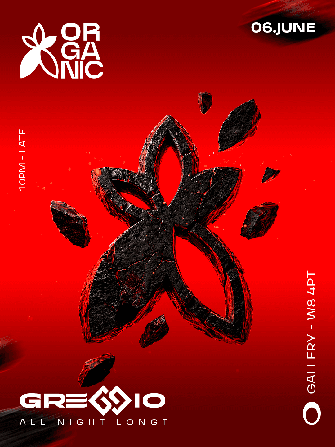 Organic: Greggio All Night Long at The Gallery