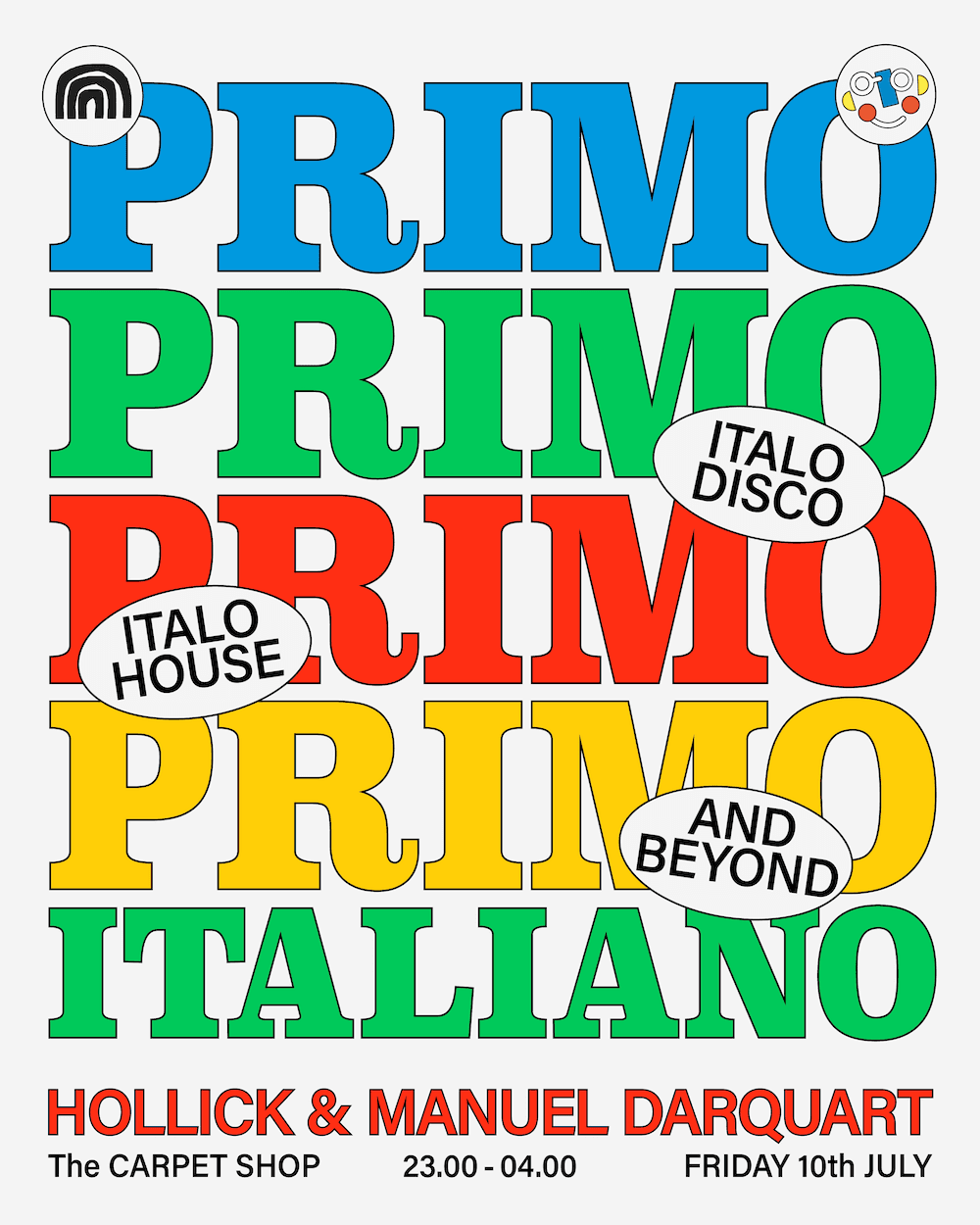 Primo Italiano with Hollick & Manuel Darquart at The Carpet Shop